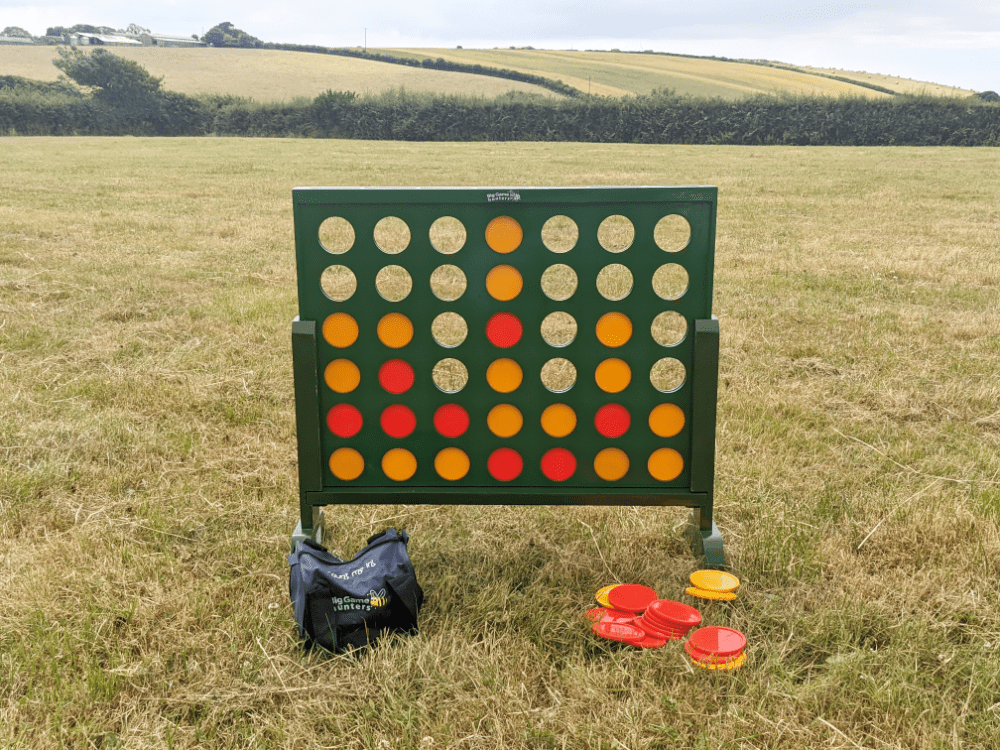 Connect 4 Hire Cornwall Lawn Games