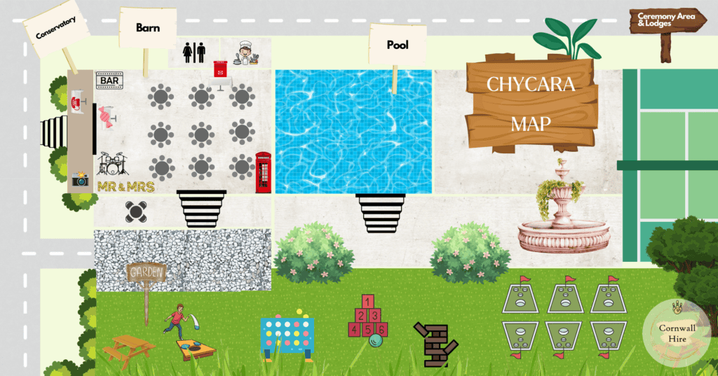 Chycara Venue Map